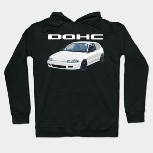 SIR II EG hatch B16 DOHC VTEC Initial D Hoodie